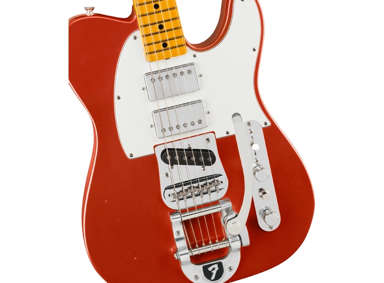 Fender Mike Campbell Red Dog Telecaster MN, Red Dog Red, Stories Collection 