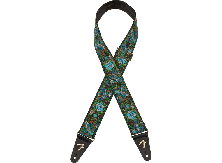 Fender Mosaic Jacquard Strap, Green 