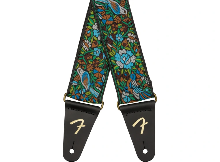 Fender Mosaic Jacquard Strap, Green 