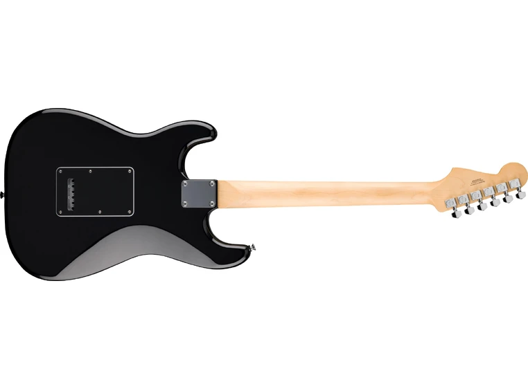 Fender Standard Stratocaster HSS IL, Black Pickguard, Black 