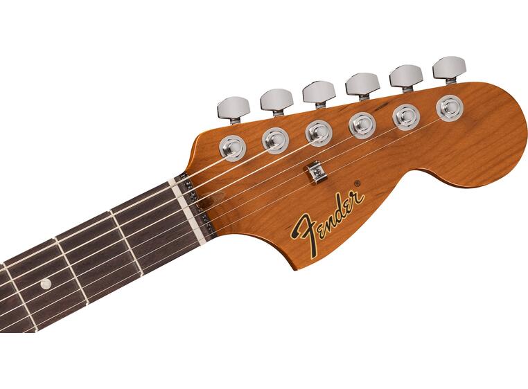 Fender Tom DeLonge Starcaster RW, Satin Shoreline Gold