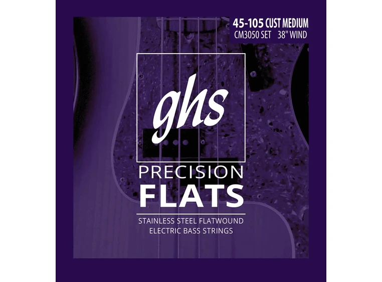 GHS 3050CM Precision flats (045-105) Custom medium 