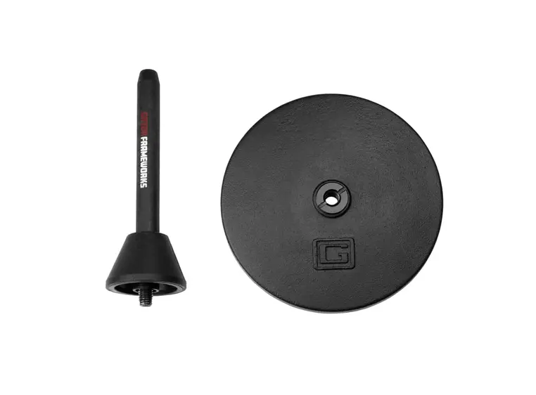 Gator Frameworks GFW-BNO-CLRFLU Round Base Stand for Clarinet or Flute 