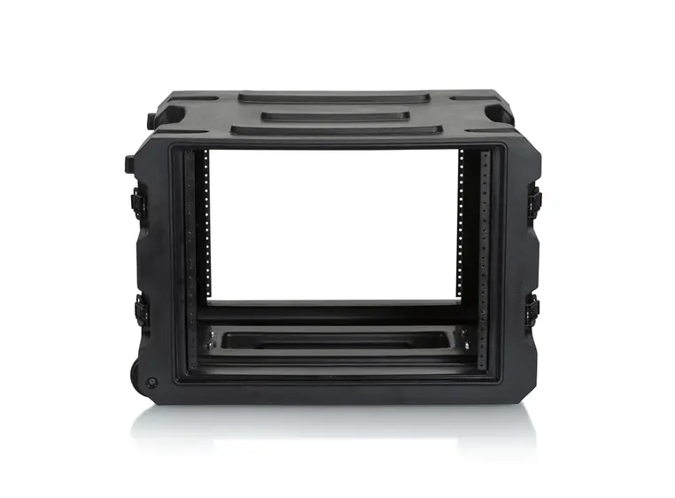 Gator G-PROR-8U-19 w/wheels Pro-Series Molded Mil-Grade Rack Case 