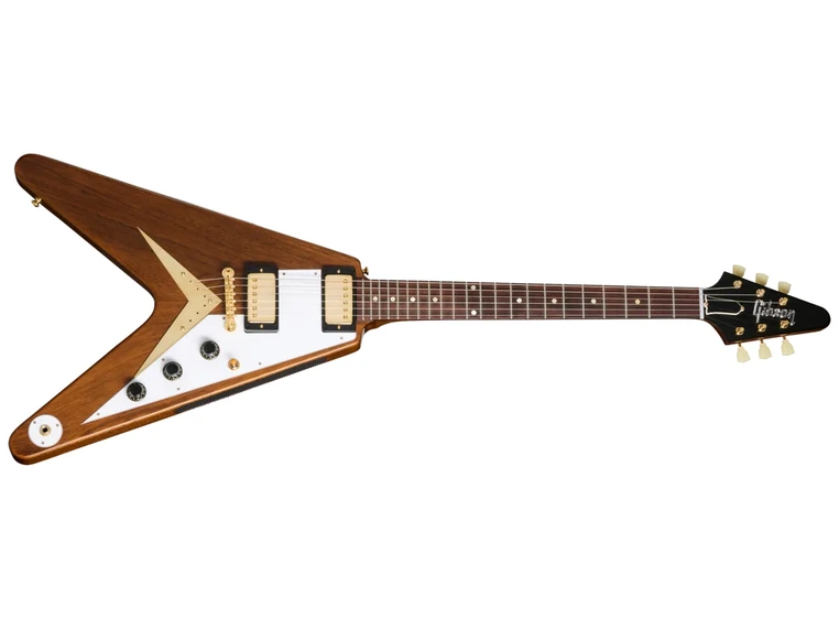 Gibson Custom 1958 Flying V Mahogany Reissue Antique Natural 