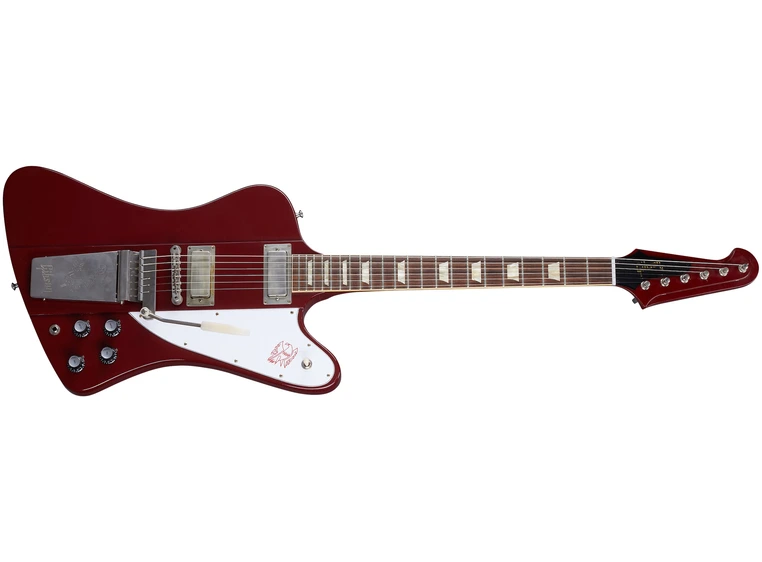Gibson Customshop 1963 Firebird V Maestro Vibrola Ultra Lgt Aged Ember Red 