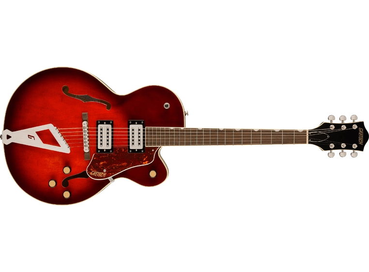 Gretsch G2420 Streamliner Hollow Body Chrom. II, LF, Broad'Tron, Claret Burst 