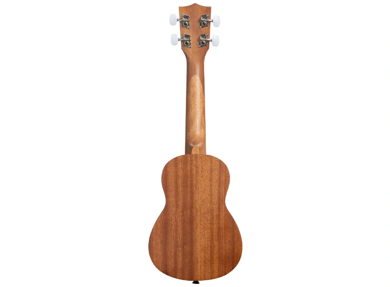 Kala KA-15S-S Satin Mahogany Spruce Top Soprano Ukulele, med bag (UB-S) 
