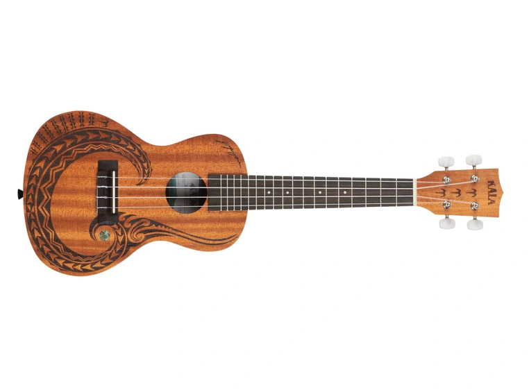 Kala KA-COURAGE-C- Courage Mahogany Concert Ukulele, med bag 