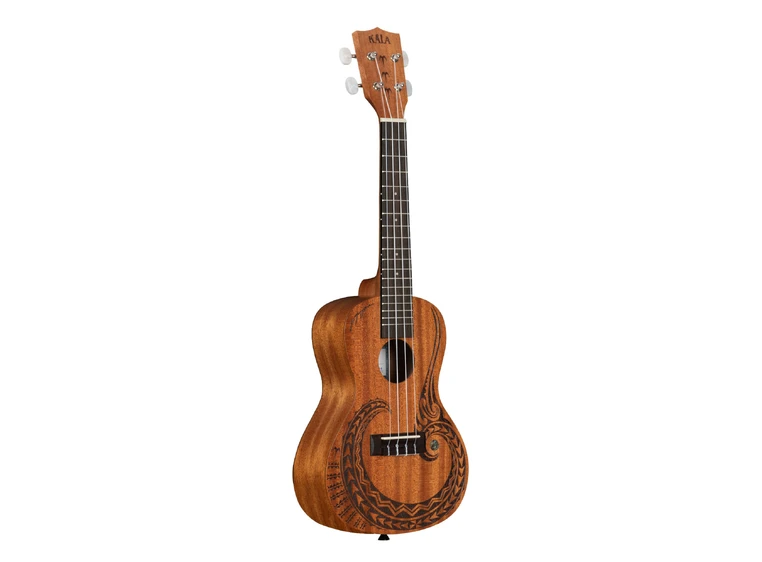 Kala KA-COURAGE-C- Courage Mahogany Concert Ukulele, med bag 