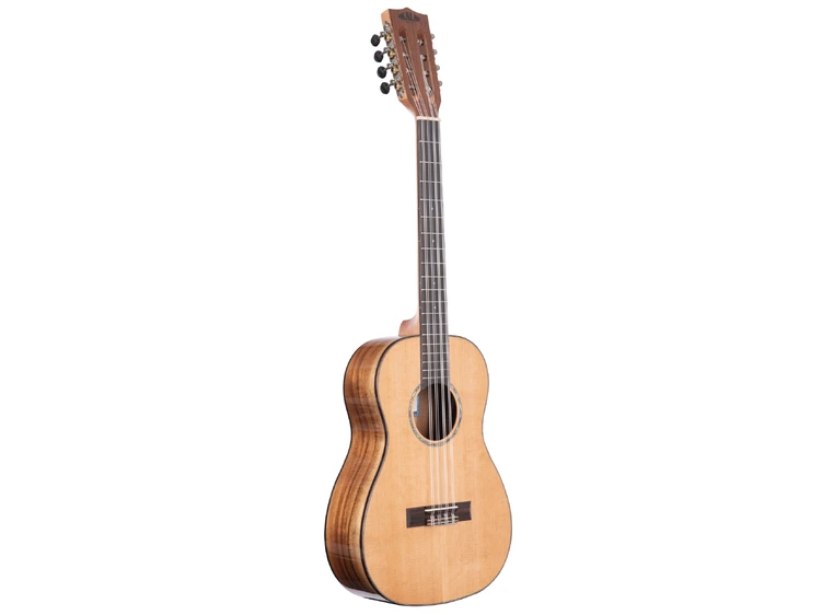Kala KA-SCAC-B8 Gloss Solid Cedar Top Acacia 8-St. Baritone Ukulele, bag, UB-B 