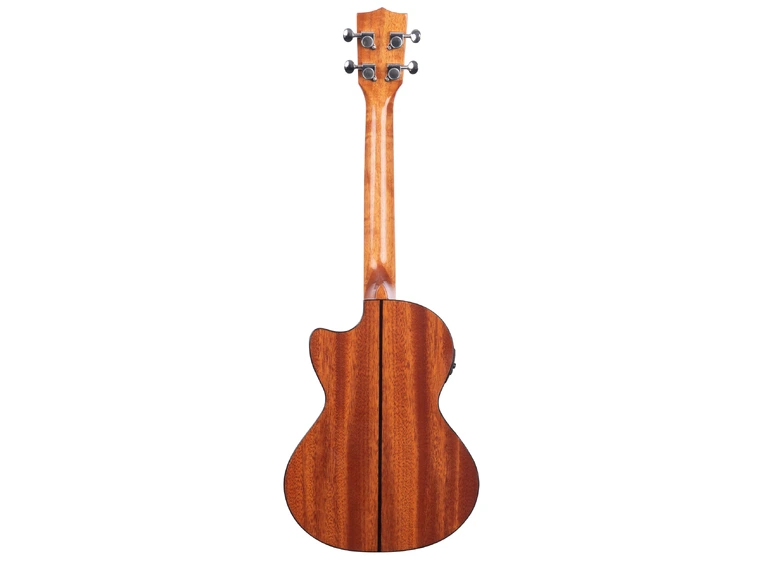 Kala KA-STGE-C Solid Spruce Mahogany Tenor Ukulele, Cutaway, EQ & Bag (UB-T) 