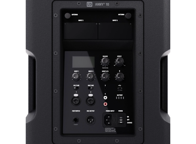 LD Systems ANNY 10 Kompakt-PA Batteridrift og bluetooth 