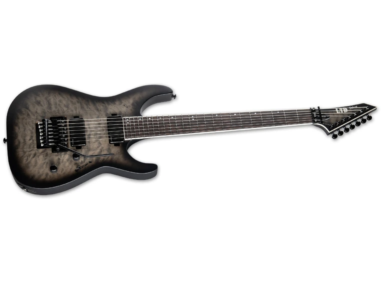 LTD M-1007B Baritone QM Charcoal Burst Satin 
