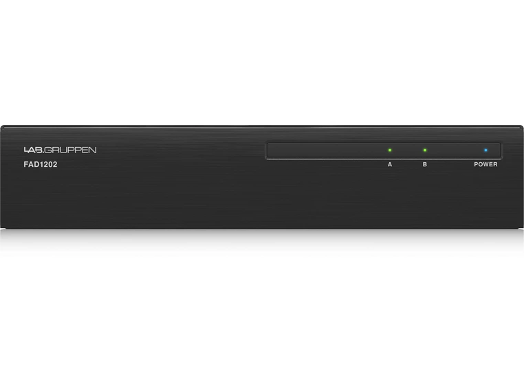 Lab Gruppen FAD1202 - 2x120w Commercial Amplifier, Dante 