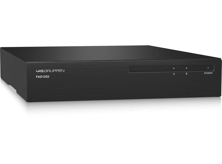 Lab Gruppen FAD1202 - 2x120w Commercial Amplifier, Dante 