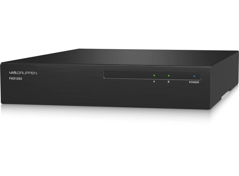 Lab Gruppen FAD1202 - 2x120w Commercial Amplifier, Dante 
