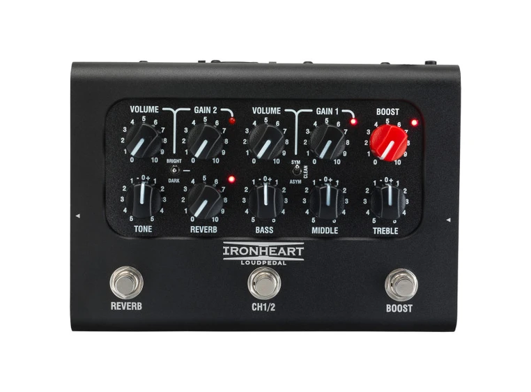 Laney Ironheart Loudpedal 60w Guitar Amplifier Pedal Martin Miller 