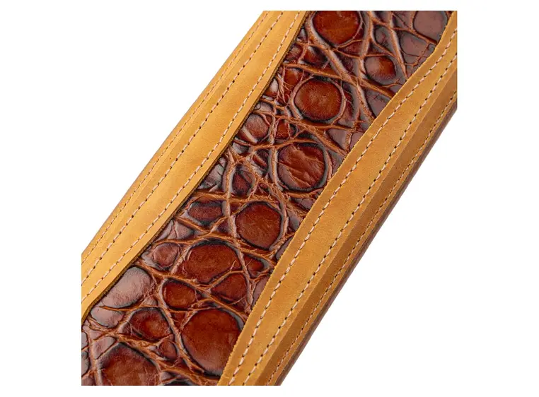 Levy's MCH11APX-TAN 3'' Apex Leather Adjustable to 44,5'' to 59'' 