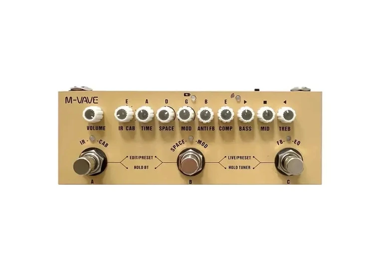 M-vave Cube Baby AC guitar-effect-pedal 