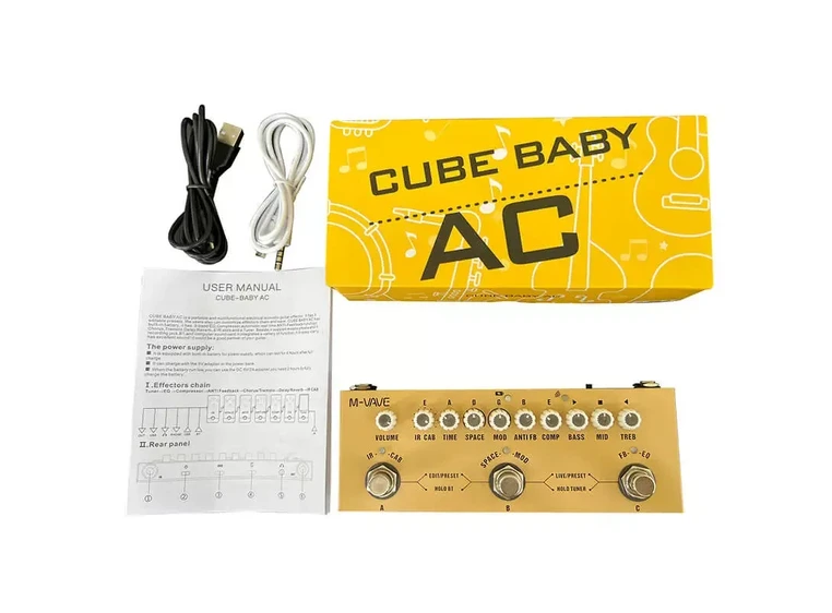 M-vave Cube Baby AC guitar-effect-pedal 