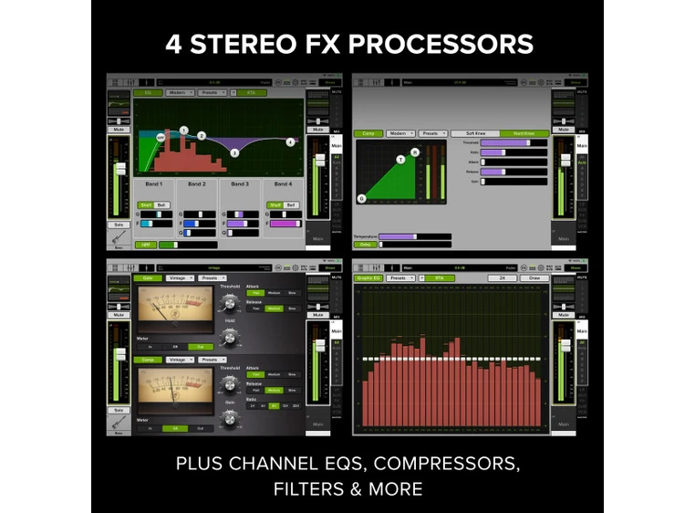 Mackie DL16SE Digital rackmikser 16 kanaler 