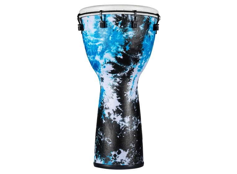 Meinl ADJ10-GB Djembe Synthetic 10 Alpine Series Galactic Blue Tie Dye 