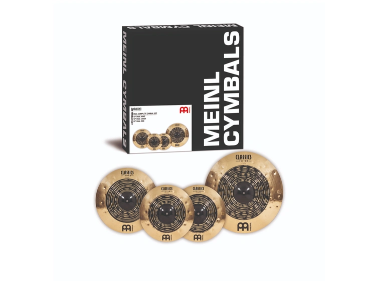 Meinl CCDU-CS1 Classics Custom Dual Cymbal Set 15H/18C/22R 