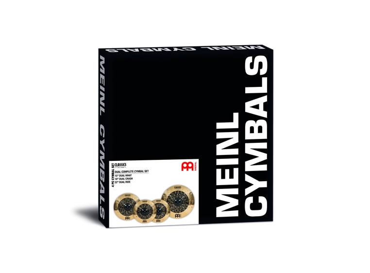 Meinl CCDU-CS1 Classics Custom Dual Cymbal Set 15H/18C/22R 