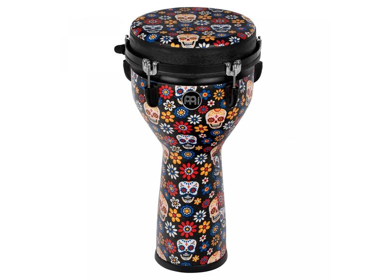 Meinl JD10DA-DH 10 Jumbo Djembe Day Of The Dead, Designed Drum Head 