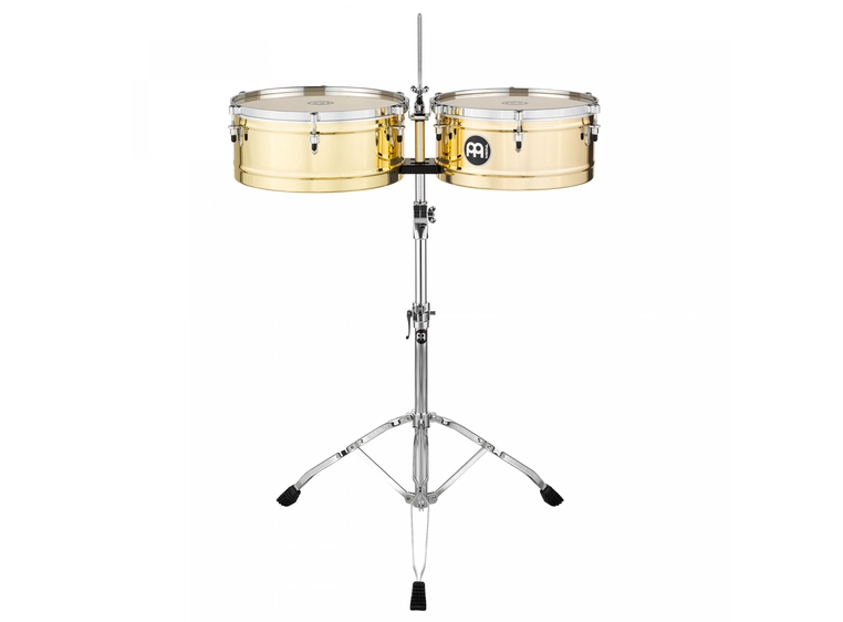 Meinl MTS1415B Marathon Timbales 14 & 15, Brass 