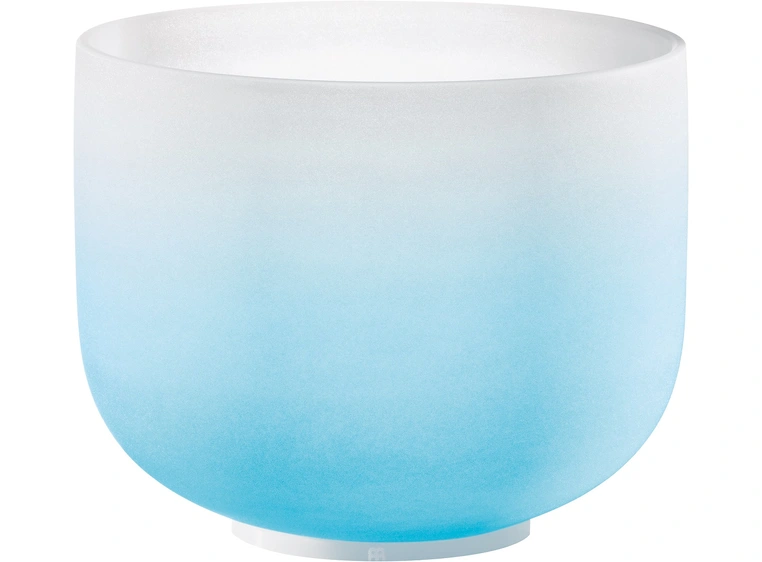 Meinl S.En. CSBC10G Crystal Singing Bowl 10 / G4 / Throat Chakra, Light Blue 