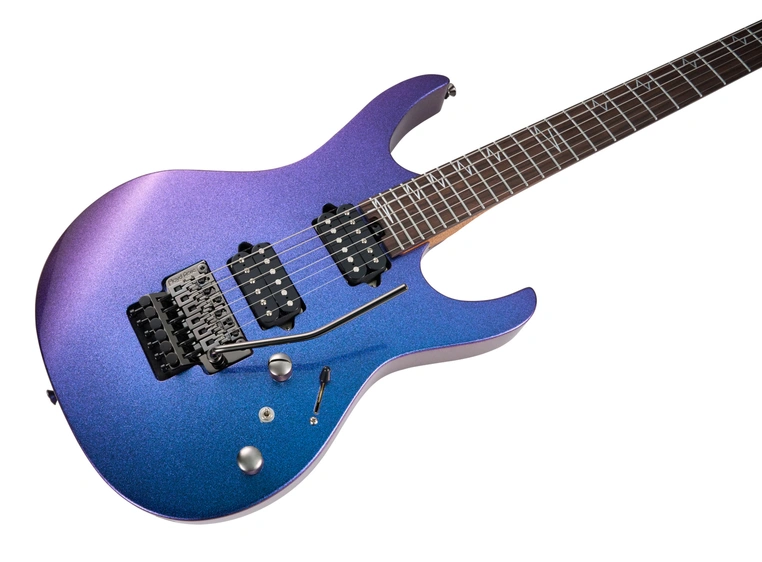 Mooer MMT100 FR Guitar - Aurora Purple 