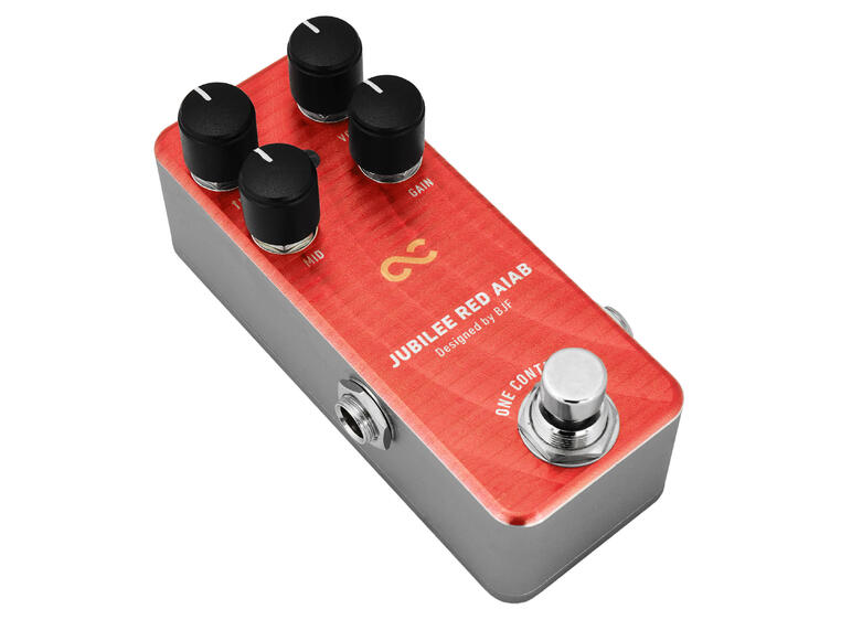 One Control Jubilee Red AIAB Distortion / Amp-In-A-Box