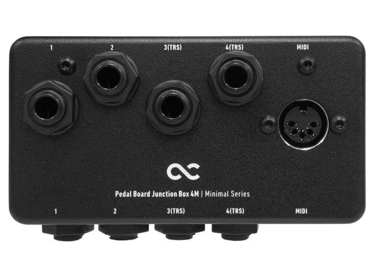 One Control Minimal Pedal Board Junction Box 4M - Pedalboard Patchbay 