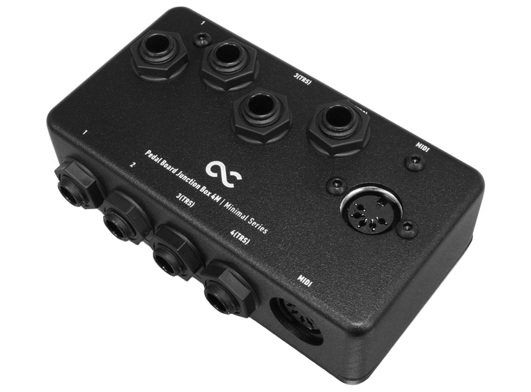 One Control Minimal Pedal Board Junction Box 4M - Pedalboard Patchbay 