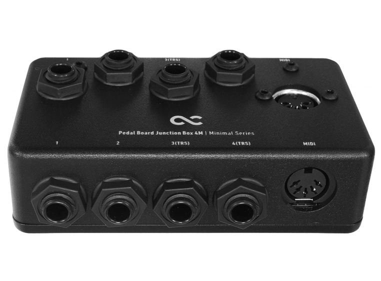One Control Minimal Pedal Board Junction Box 4M - Pedalboard Patchbay 