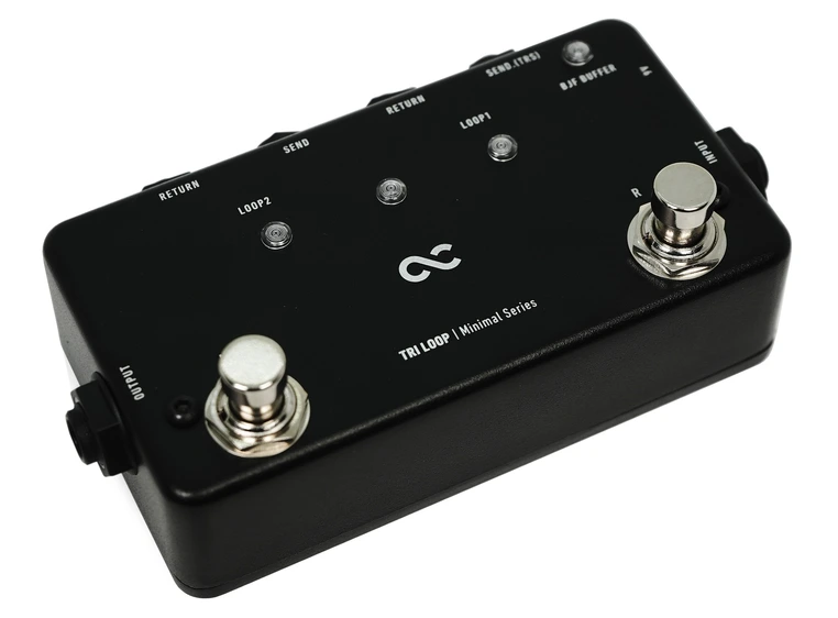 One Control Minimal Tri Loop True Bypass Looper/Remote FS/Splitter 