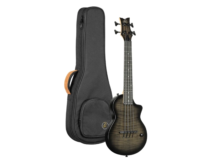 Ortega NEO-BS-TGB Ukulele bass med mik,  Solid body 