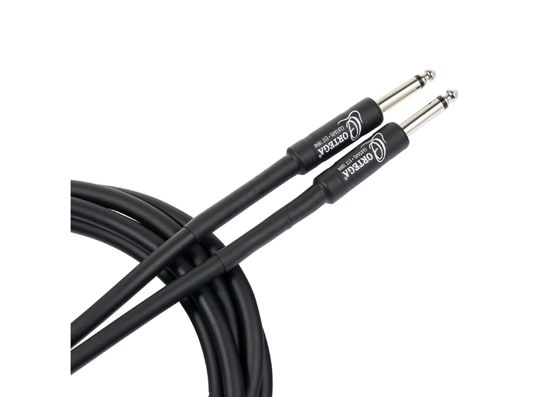 Ortega OECISPV-15 Instrumentkabel 15 ft Straight/Straight PVC plugs 