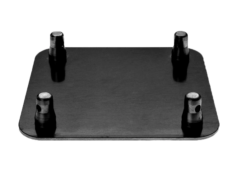 PROLYTE BASE-30V Baseplate Firkanttruss, Sort, m/koblingsstykker 