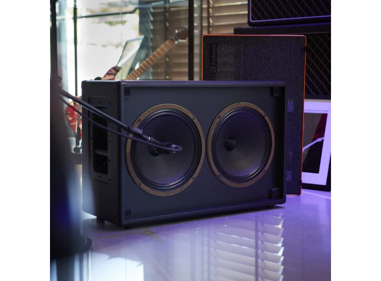 Palmer CAB 212 BX GBK Gitarkabinett Celestion Greenback 2x12, Open-Back 