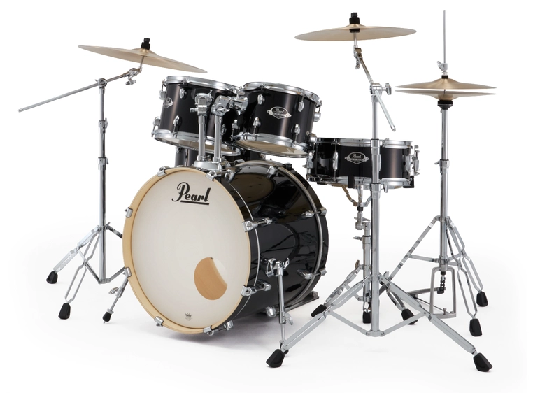 Pearl Export 5pc Trommesett Jet Black 