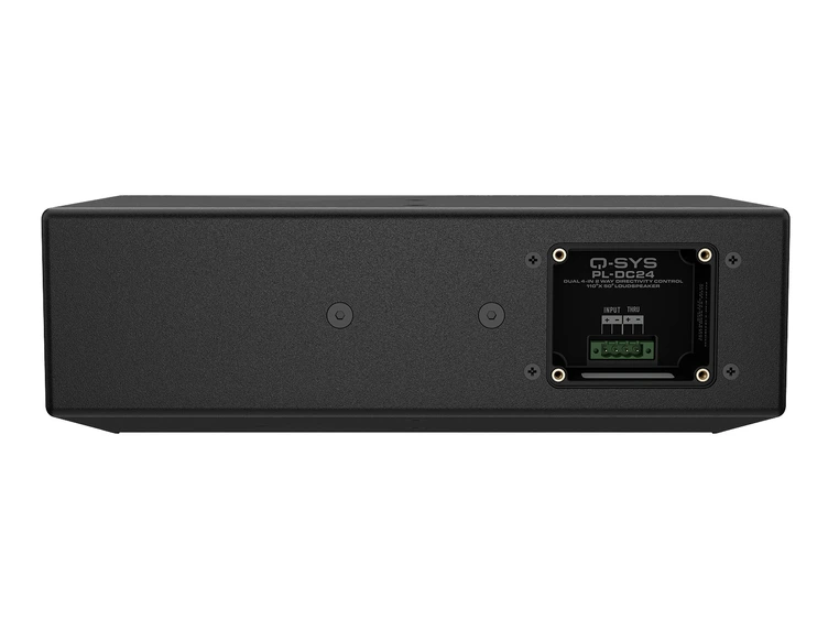 QSC Two-way passiv dual 4" loudspeaker Black 