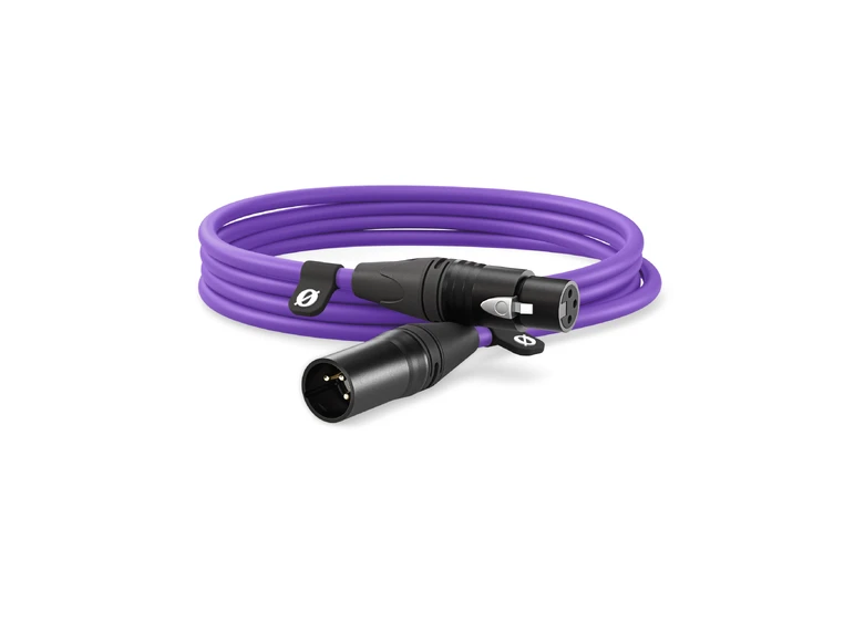 Røde XLR Mikrofonkabel Purple 3 meter 