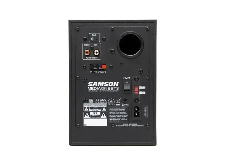 Samson MEDIAONE-3aBT Powered monitors * *Kunderetur