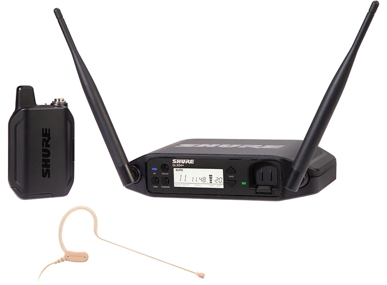 Shure GLXD14+ Bøylesystem med MX153 2.4 / 5.8 GHz 