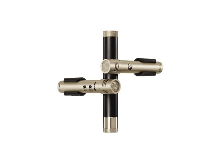 Shure KSM 137 Pair with Stereo Microphone Adapter 