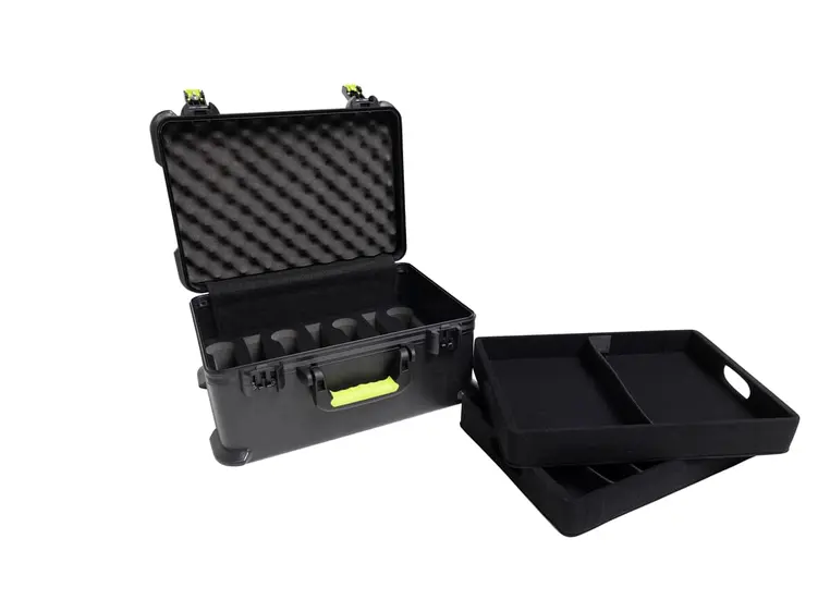 Shure SH-MICCASEW07 Plastic Case to hold (7) W mics 