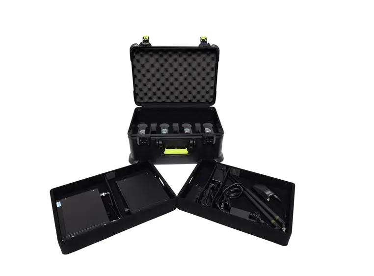 Shure SH-MICCASEW07 Plastic Case to hold (7) W mics 